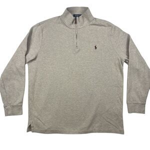 Polo by Ralph Lauren Gray Zip Up Sweater